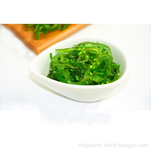 Japanese sushi frozen seasoned chuka salad flavored hiyashi wekame seaweed salad